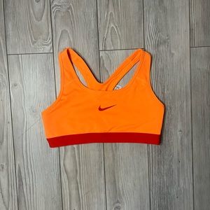 Nike Neon Orange Sports Bra